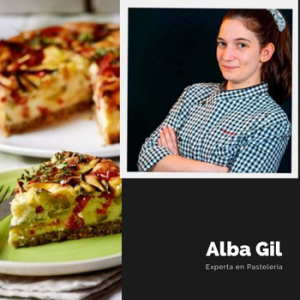Pastelería salada con Alba Gil
