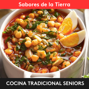 Sabores de la Tierra - Curso cocina tradicional para Seniors