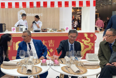 Alimentaria con Interporc: Visita del Embajador Chino